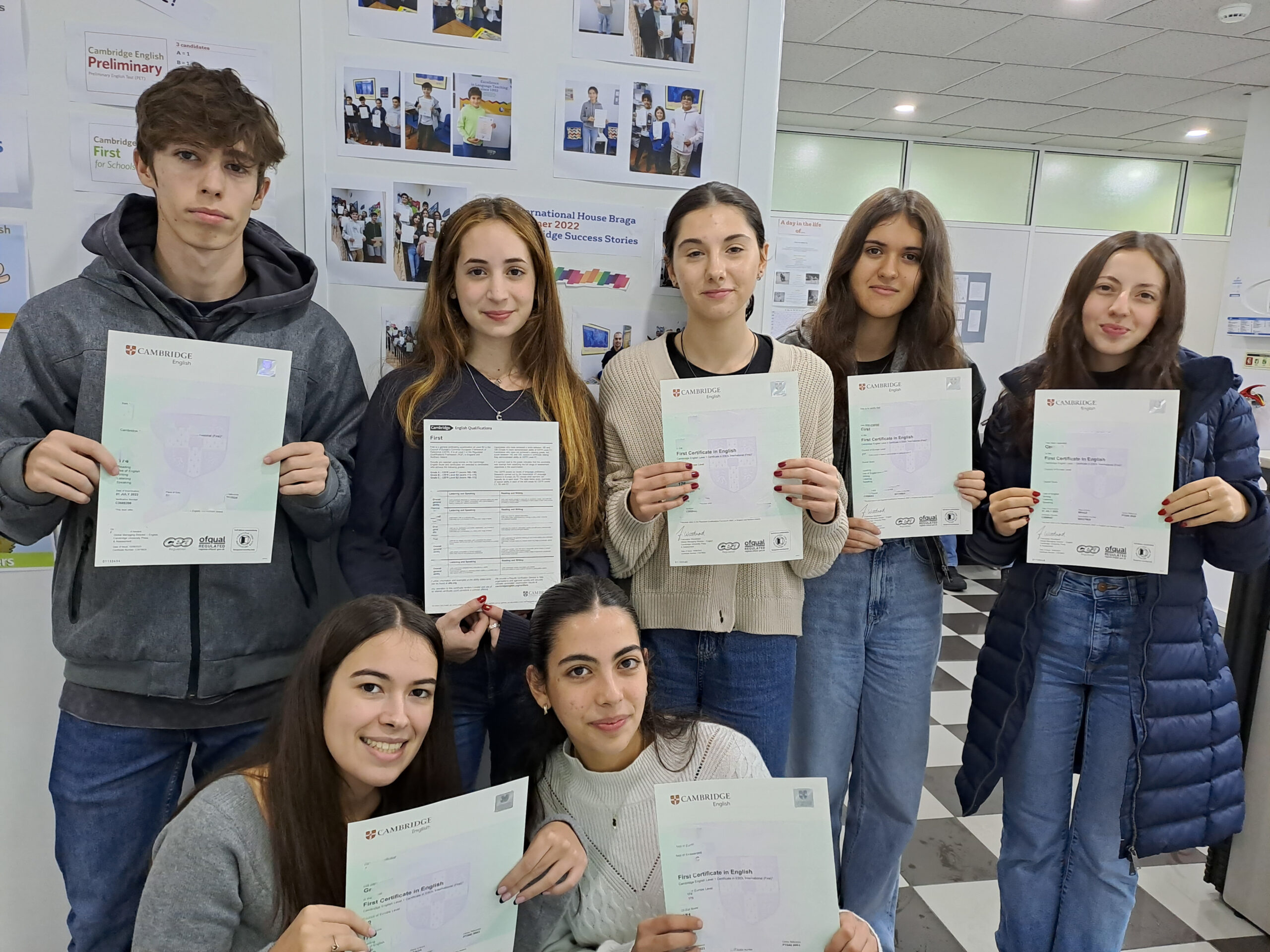 Excelência nos Exames de Cambridge English na IH Braga